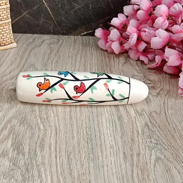 India_Meets_India_Multi_Color_Fridge_Magnetic_Ceramic_Vase_Planter_Birds_Design_Home_D?or/Offices/Bars_&_Restaurants_7_inch