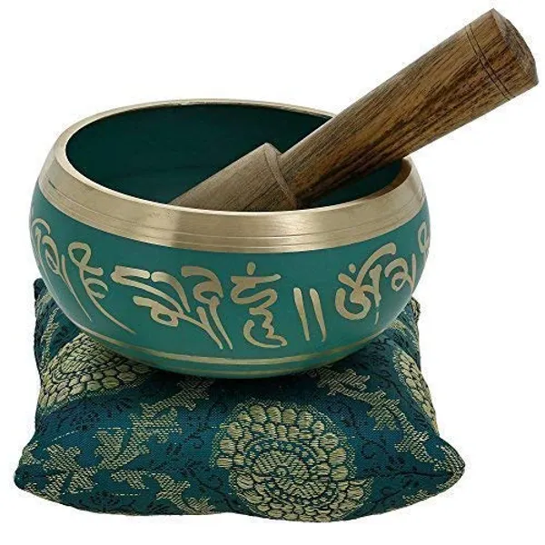 India_Meets_India_Singing_Bowl_Tibetan_Buddhist_Prayer_Instrument_with_Wooden_Stick_&_Cushion_for_Meditation,_Yoga