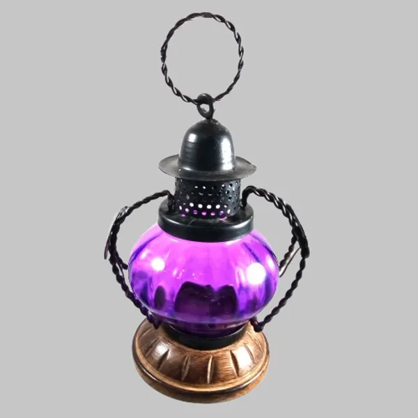 Pink_Glass_Lamp_Lantern_Tea_Light_Holder_Decorative_Hanging_or_Table_Lamp