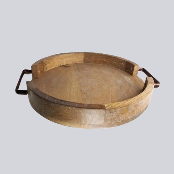 Acacia_Wood_Serving_Tray_with_Designer_Metal_Handles_Classic_Platter_Large_13_inch