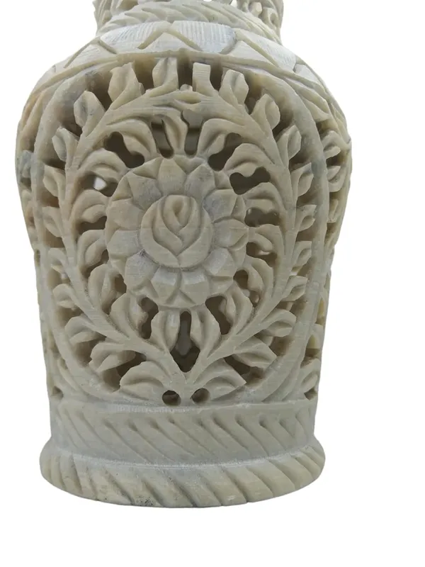 Soapstone_Vase_Hand_Carving_Decorative_Flower_Vase