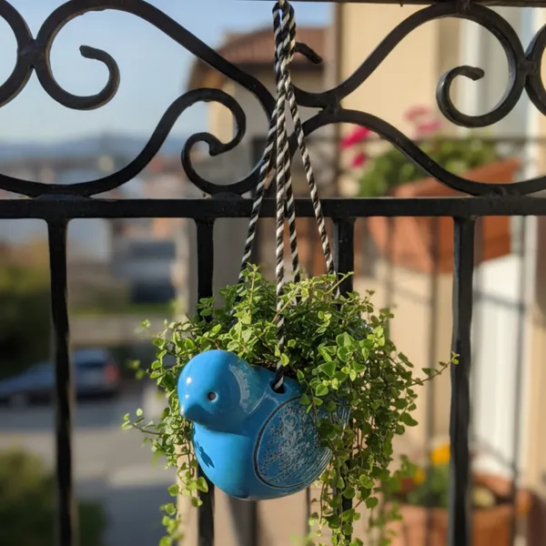 Sparrow_Duo_Hanging_Planters_Set_of_2__(Yellow&_Blue)
