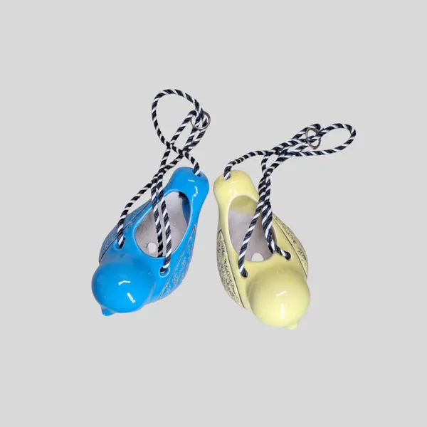 Sparrow_Duo_Hanging_Planters_Set_of_2__(Yellow&_Blue)