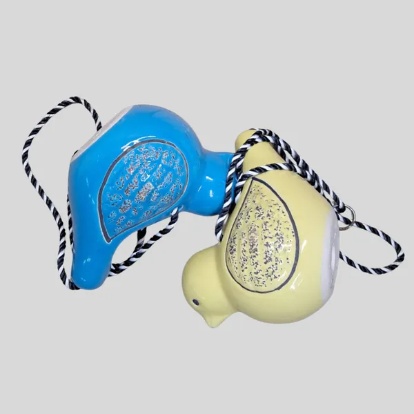 Sparrow_Duo_Hanging_Planters_Set_of_2__(Yellow&_Blue)