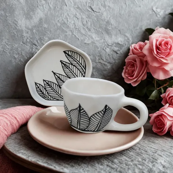 Tranquil_Leaves_Ceramic_Cup_and_Saucer_Set_with_Black_Leaf_Pattern_Design