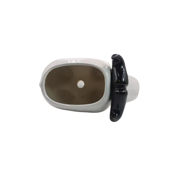 White_Bull_Shaped_Planter