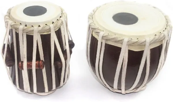Wooden_Tabla_Set/Tabla_Drum_,_Wooden_Bayan_&_Dayan_with_Cushion_and_Leather_Straps_to_Tune_-_Perfect_Tabla_Set_for_Beginners,_Wooden_Tabla_Set_with_Learning_Book