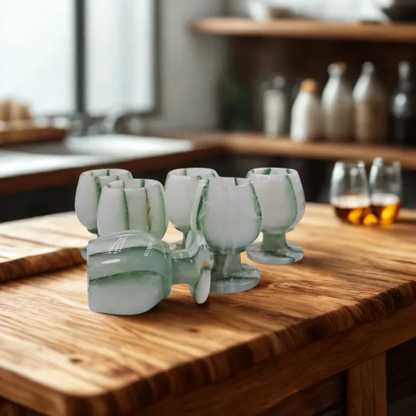Green_Onyx_Marble_Shot_Glasses_Set_of_6