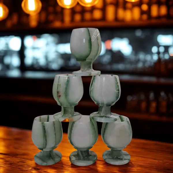 Green_Onyx_Marble_Shot_Glasses_Set_of_6