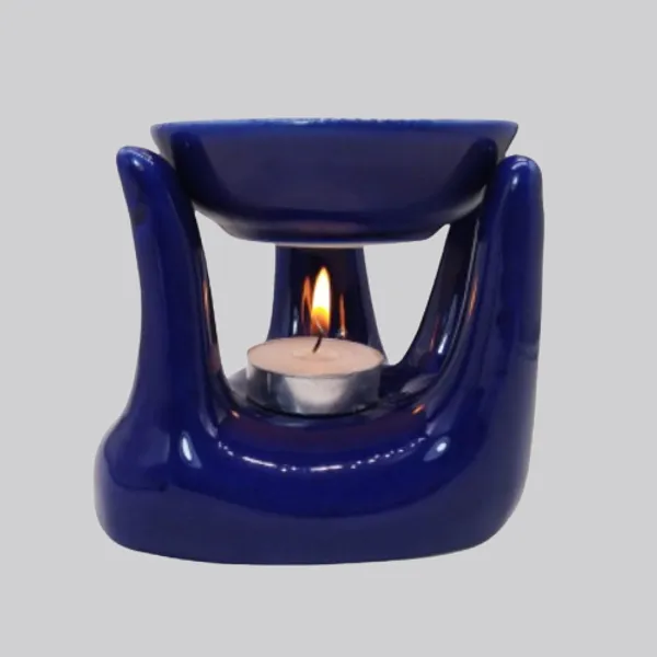 Blue_Ceramic_Hand_Shaped_Essential_Oil_Burner_Diffuser_Tea_Light_Holder_Decorative_Diya