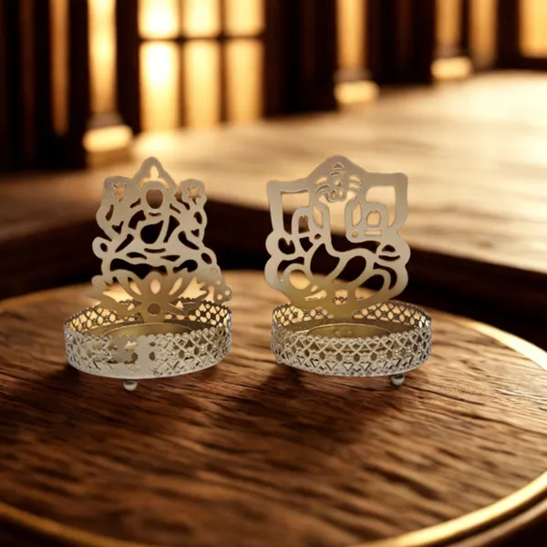 Metallic_Gold_Ganesh_&_Laxmi_Tea_Light_Holders___Pooja_Gift