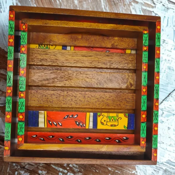 Acacia_Wooden_Serving_Tray_Coffee_Tea_Tray_Set_of_2_Hand_Painted_Decorative_Tray_Strong_Handle_Serveware_Square_Tray_Set