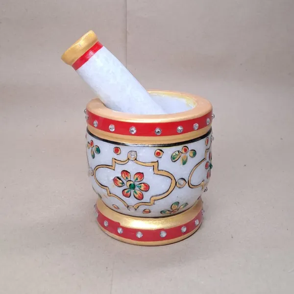 Meenakari_Marble_Mortar_and_Pestle_for_Spices_Small_3x3.5_Inch