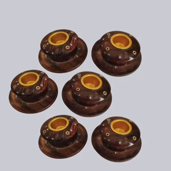 Brown_Sheesham_Wood_Dhoop_And_Agarbatti_Stand_For_Pooja_Mandir_Set_Of_6_Incense_Stick_Holder_Cum_Brass_Tea_Light_Holder