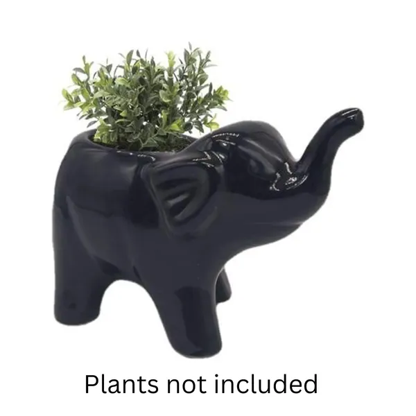 Elephant_Shaped_Ceramic_Planter_Flower_Pot_Indoor_Outdoor_Planter_4_Inch_Handicraft_by_Awarded__n_Artisan_(Red)