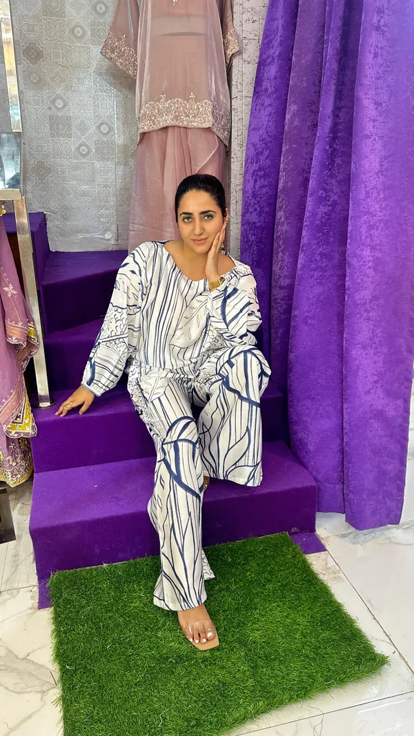 Blue_Digital_Print_Western_Wear_Co-Ord_Set_For_Women