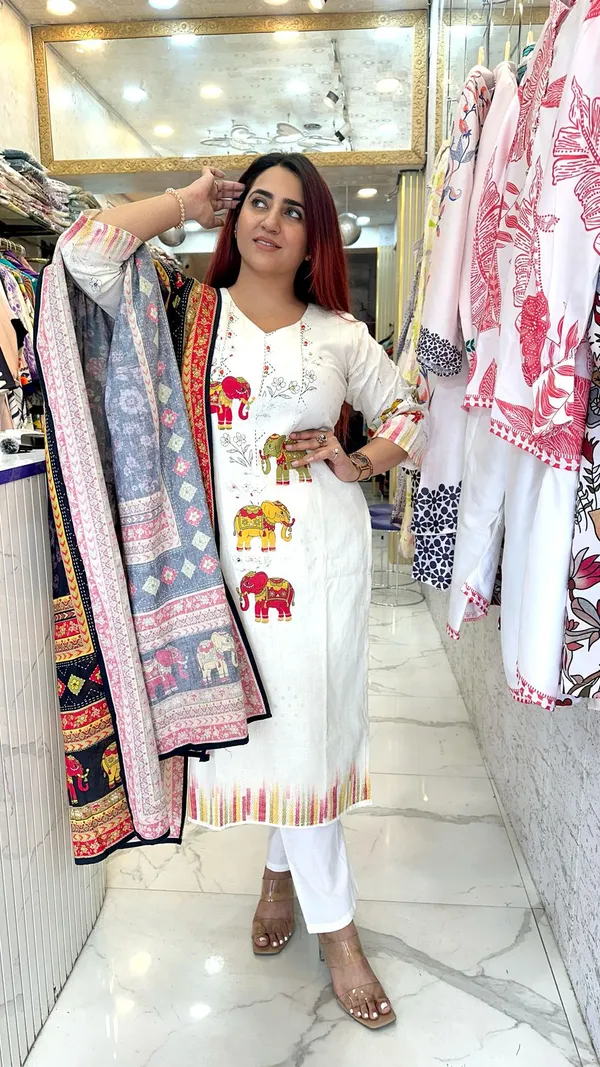 Multicolor_Khadi_Printed_Western_Wear_Suit_With_Dupatta_For_Women