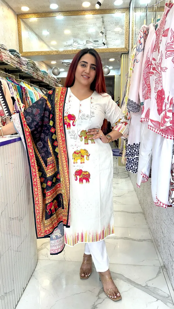 Multicolor_Khadi_Printed_Western_Wear_Suit_With_Dupatta_For_Women