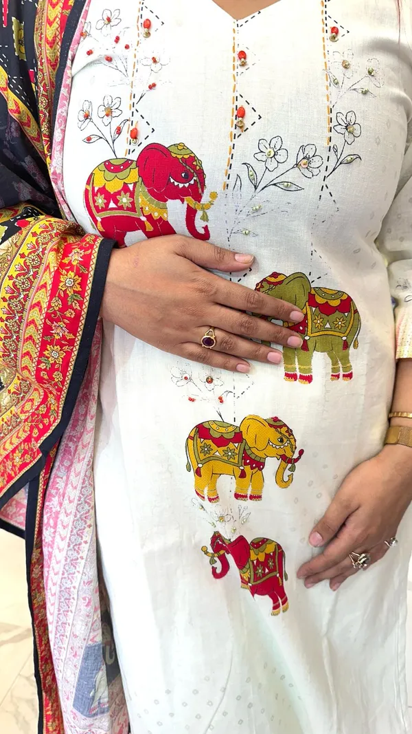 Multicolor_Khadi_Printed_Western_Wear_Suit_With_Dupatta_For_Women