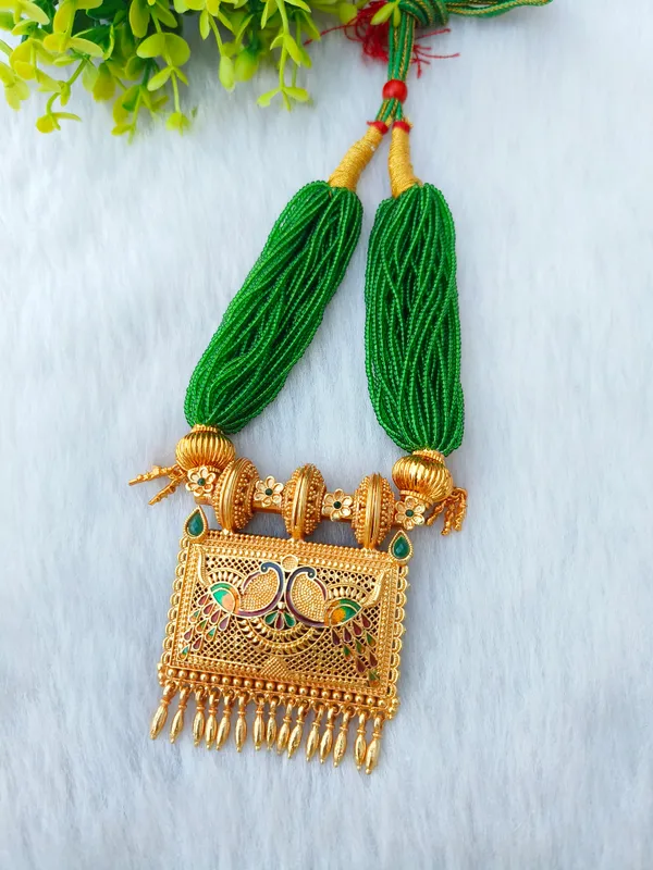 Green_Mor_Design_Tewta_Or_Haryanvi_Necklace__For_Women