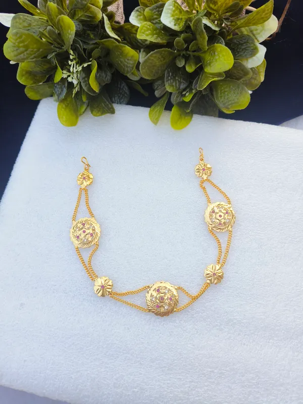 Gold-Plated_American_Diamond-Studded_Matha_Patti_For_Women