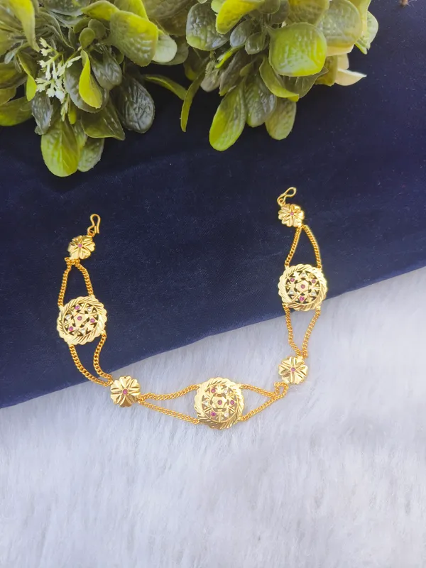 Gold-Plated_American_Diamond-Studded_Matha_Patti_For_Women