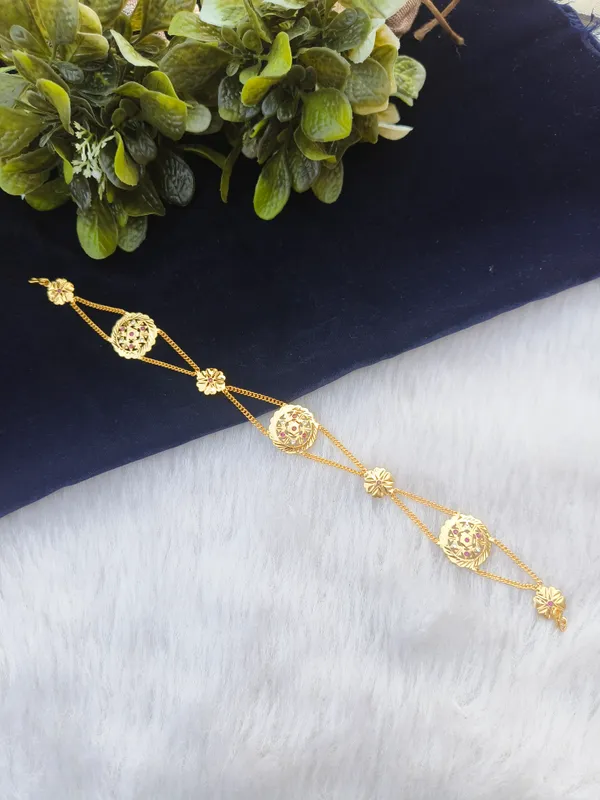Gold-Plated_American_Diamond-Studded_Matha_Patti_For_Women