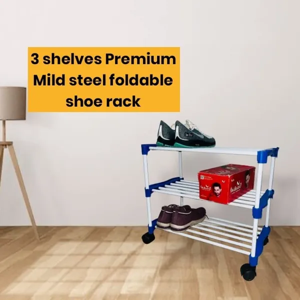 Blue_Adjustable_3_Tier_Shoe_Rack_Durable_Plastic_&_Metal_Stand_For_Shoes_Bags_Toys_&_More_Easy_Assembly_Spacesaving_Design