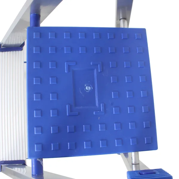 Silver_6_Step_Foldable_Aluminum_Ladder_For_Home_Antiskid_Shoes_&_Edge_Guards_Surehinge_Technology_Compact_&_Durable_Easy_Storage