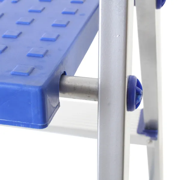 Silver_6_Step_Foldable_Aluminum_Ladder_For_Home_Antiskid_Shoes_&_Edge_Guards_Surehinge_Technology_Compact_&_Durable_Easy_Storage