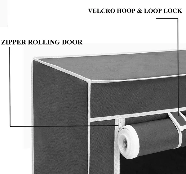 Blue_Multipurpose_6_Shelves_Rack_With_Zip_Door_Cover_&_Side_Pockets_Multiuse_Storage_Rack_For_Footwear_Toys_Clothes_With_Dustproof_Cover