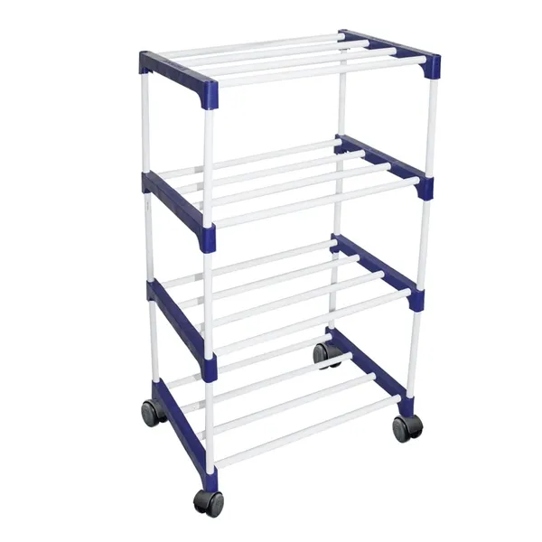 Blue_Adjustable_4_Tier_Shoe_Rack_Durable_Plastic_&_Metal_Stand_For_Shoes_Bags_Toys_&_More_Easy_Assembly_Spacesaving_Design