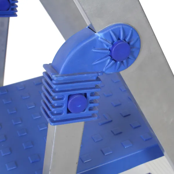 Silver_Nishika_Pro_4_Step_Aluminum_Ladder_Foldable_Antiskid_With_Edge_Guards_&_Surehinge_Technology_Lightweight_Durable_Home_Ladder