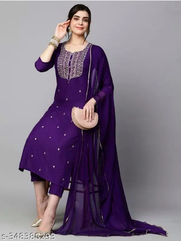 Dark_Blue_Cotton_Embroidered_Straight_Kurta_,_Salwar_&_Dupatta_Set_Set_For_Women