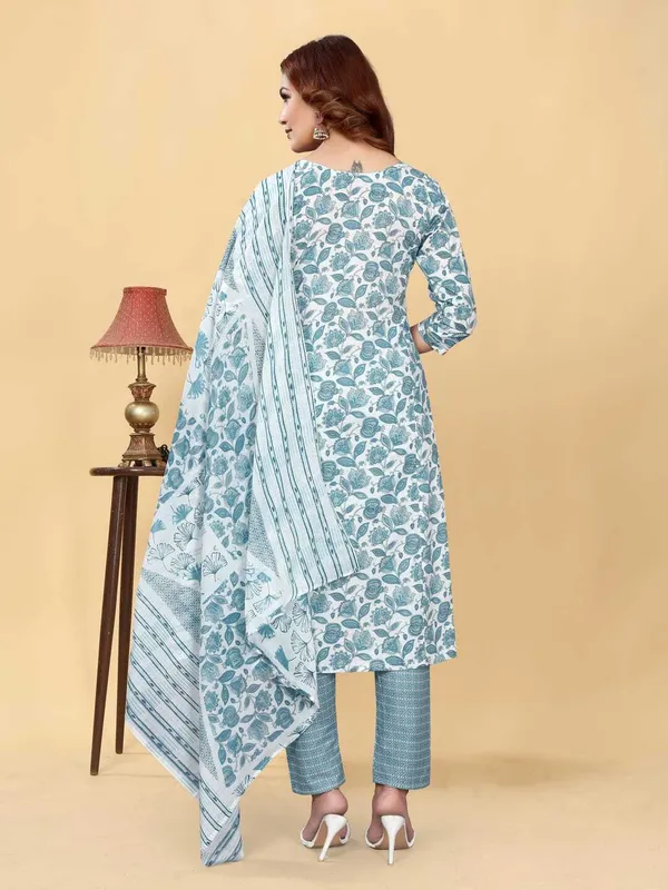 Grey_Cotton_Blend_Printed_Straight_Kurta_,_Palazzo_&_Dupatta_Set_Set_For_Women