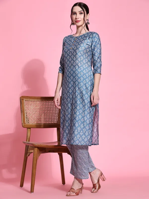 Blue_Cotton_Blend_Printed_Straight_Kurta_,_Trouser_&_Dupatta_Set_Set_For_Women