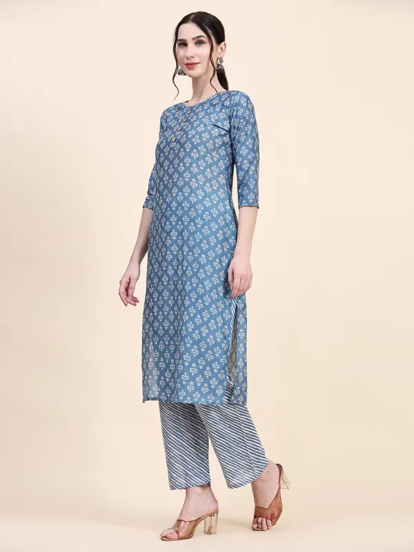 Blue_Cotton_Blend_Printed_Straight_Kurta_,_Trouser_&_Dupatta_Set_Set_For_Women