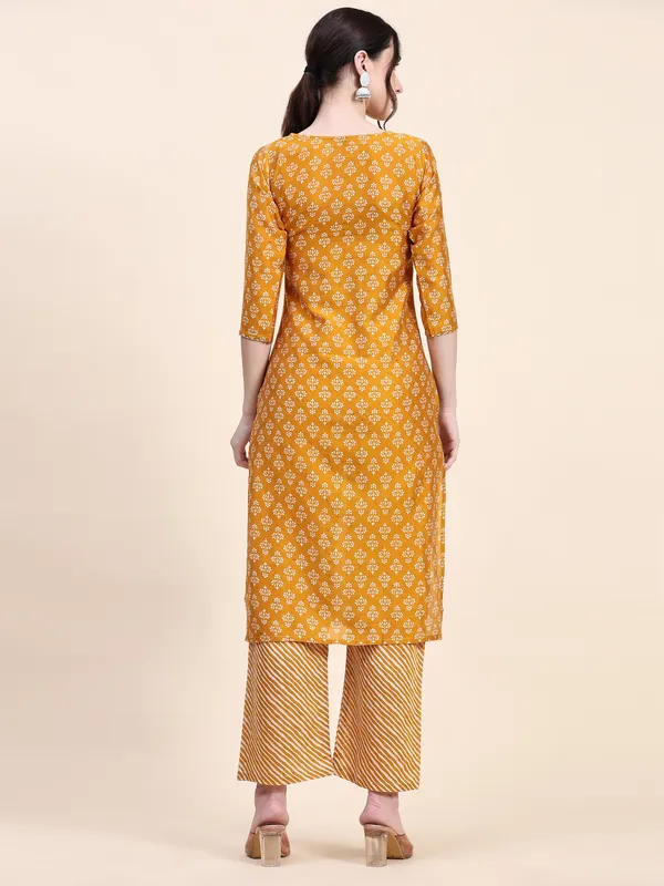 Yellow_Cotton_Blend_Printed_Straight_Kurta_,_Trouser_&_Dupatta_Set_Set_For_Women