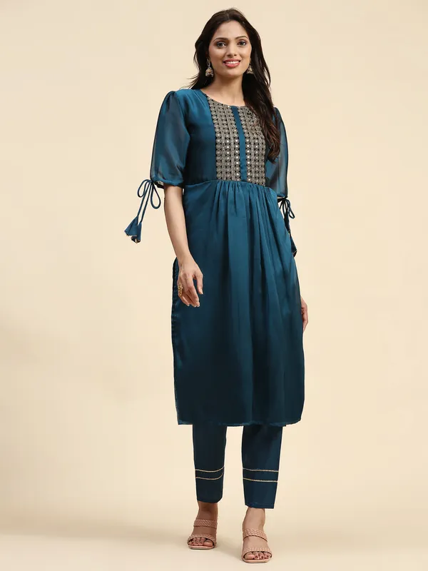 Blue_Cotton_Blend_Embroidered_Straight_Kurta_,_Trouser_&_Dupatta_Set_Set_For_Women
