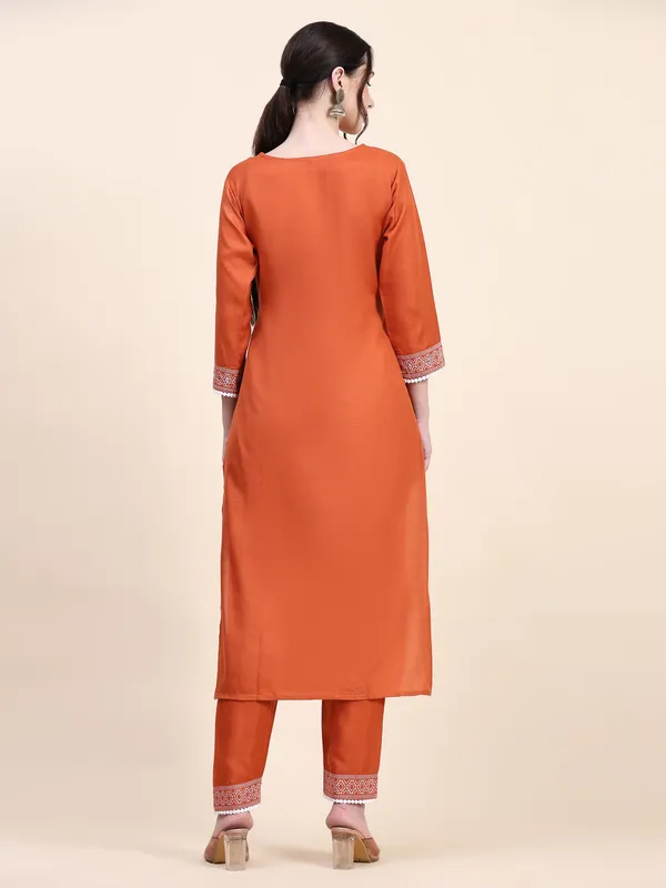 Orange_Cotton_Blend_Printed_Straight_Kurta_,_Trouser_&_Dupatta_Set_Set_For_Women