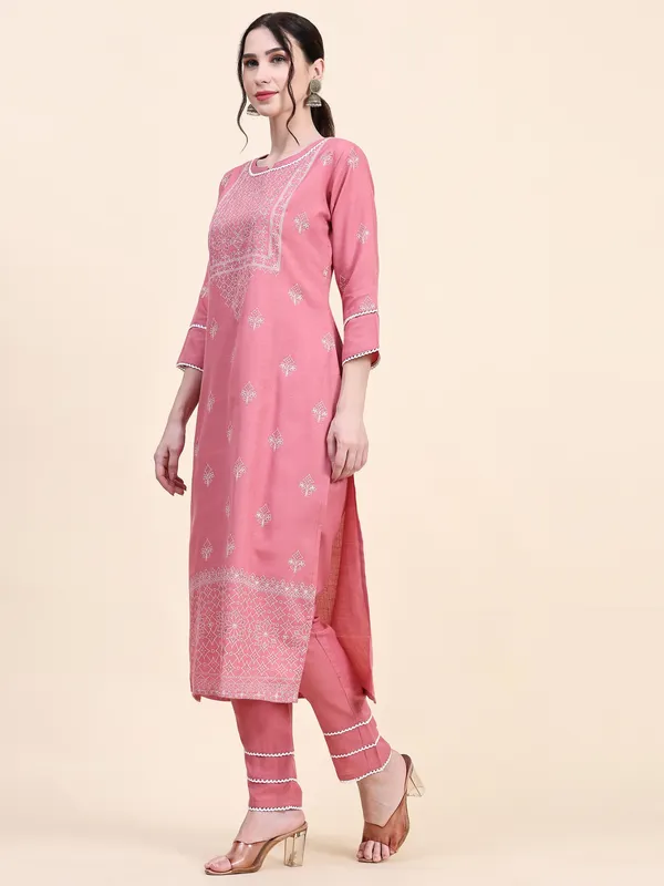 Pink_Cotton_Blend_Printed_Straight_Kurta_,_Trouser_&_Dupatta_Set_Set_For_Women