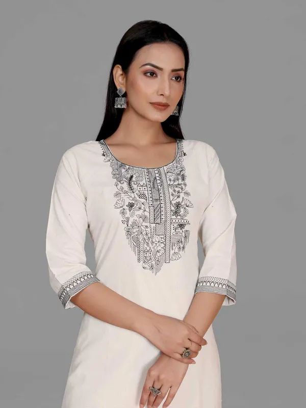 Beige_Pure_Cotton_Embroidered_Straight_Kurta_,_Palazzo_&_Dupatta_Set_Set_For_Women