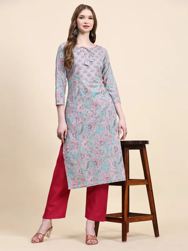 Multicolor_Pure_Cotton_Printed_Straight_Kurta_,_Trouser_&_Dupatta_Set_Set_For_Women