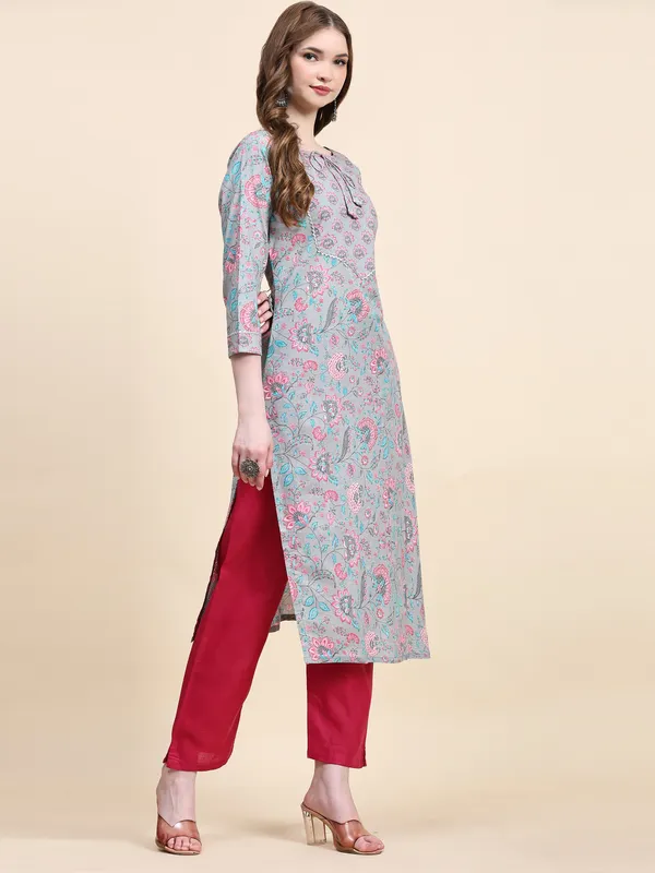 Multicolor_Pure_Cotton_Printed_Straight_Kurta_,_Trouser_&_Dupatta_Set_Set_For_Women