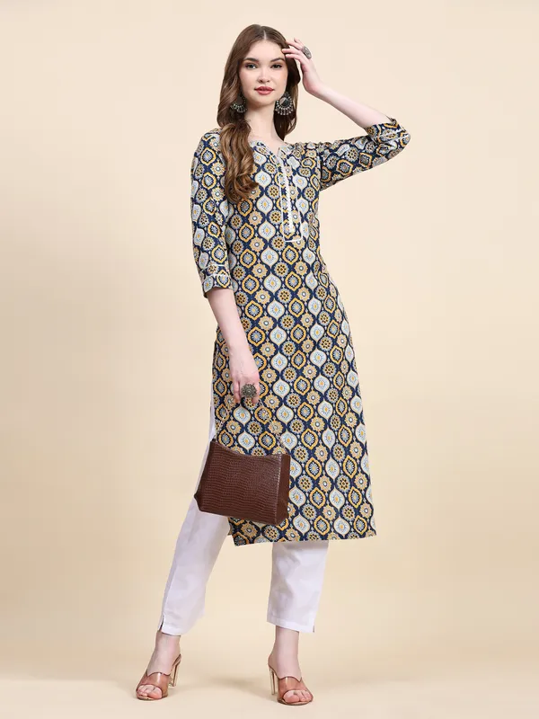 Dark_Blue_Pure_Cotton_Printed_Straight_Kurta_,_Trouser_&_Dupatta_Set_Set_For_Women