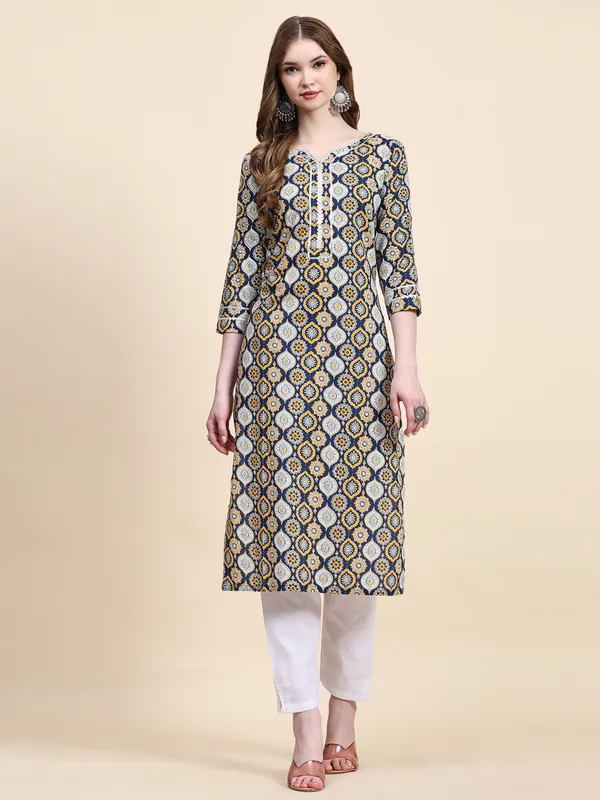 Dark_Blue_Pure_Cotton_Printed_Straight_Kurta_,_Trouser_&_Dupatta_Set_Set_For_Women