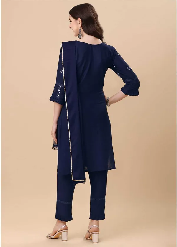 Dark_Blue_Viscose_Rayon_Self_Design_Straight_Kurta_,_Palazzo_&_Dupatta_Set_Set_For_Women