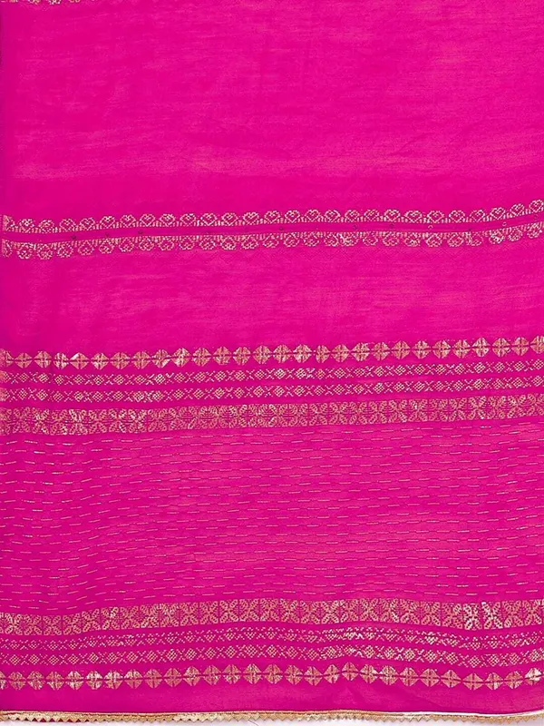 Pink_Chanderi_Cotton_Self_Design_Straight_Kurta_,_Palazzo_&_Dupatta_Set_Set_For_Women