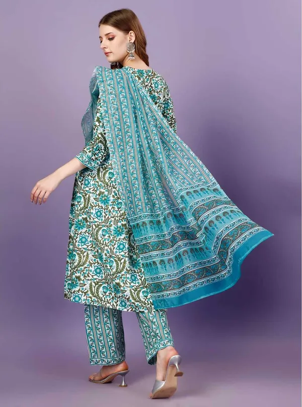 Multicolor_Viscose_Rayon_Printed_Straight_Kurta,_Palazzo_&_Dupatta_Set_For_Women