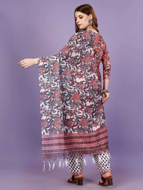 Multicolor_Viscose_Rayon_Floral_Print_Straight_Kurta_,_Palazzo_&_Dupatta_Set_Set_For_Women
